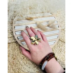 BAGUE FLEUR - CLAIRE