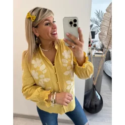 BLOUSE SHAIA - JAUNE