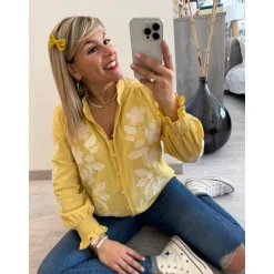 BLOUSE SHAIA - JAUNE