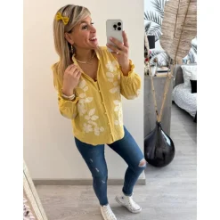 BLOUSE SHAIA - JAUNE