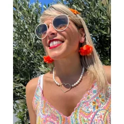 BOUCLES D'OREILLES ABBY ORANGE