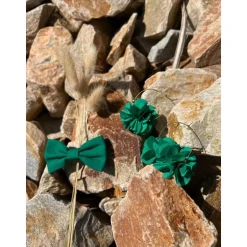 BOUCLES D'OREILLES ABBY VERT