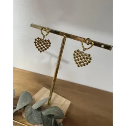 BOUCLES D'OREILLES AMBRE