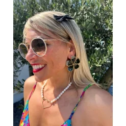 BOUCLES D'OREILLES LOLY - NOIR
