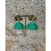 BOUCLES D'OREILLES MAHÉ - VERT