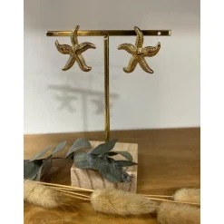 BOUCLES D'OREILLES PETITE ÉTOILE