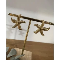 BOUCLES D'OREILLES PETITE ÉTOILE