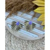 BOUCLES D'OREILLES ROMY - LILAS