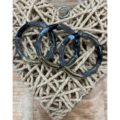 BRACELET WAFA - GRIS OR