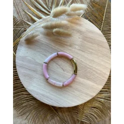 BRACELET WAFA - ROSE PASTEL