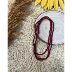 BRACELET/COLLIER KANNA - ROUGE