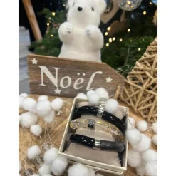 BRACELETS TRIO - NOIR