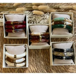 BRACELETS TRIO - VERT
