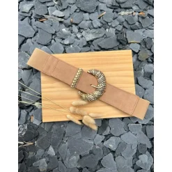 CEINTURE BAYA - CAMEL CLAIR