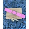 CEINTURE FARAH - ROSE