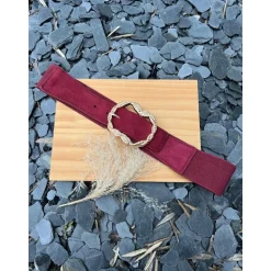 CEINTURE GINA - BORDEAUX