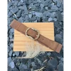 CEINTURE GINA - CAMEL