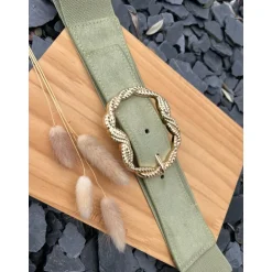 CEINTURE GINA - OLIVE