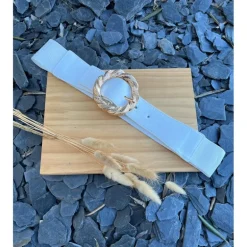 CEINTURE LIDA - BLANC
