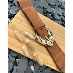CEINTURE ODILE - CAMEL