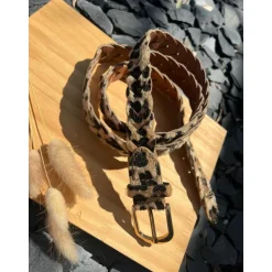 CEINTURE SABRINA - LÉOPARD