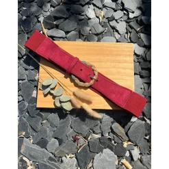 CEINTURE TINA - BORDEAUX