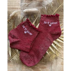 CHAUSSETTES JE T'AIME - BORDEAUX
