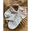 CHAUSSETTES JE T'AIME - GRIS