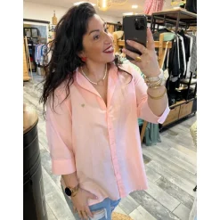 CHEMISE DARIANA - ROSE PULPEUSE