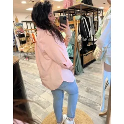 CHEMISE DARIANA - ROSE PULPEUSE