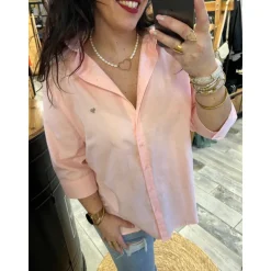 CHEMISE DARIANA - ROSE PULPEUSE