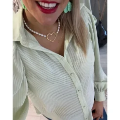 CHEMISE LILIANE - VERT