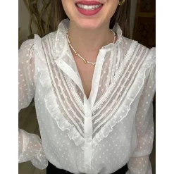 CHEMISE MAELINE - BLANC