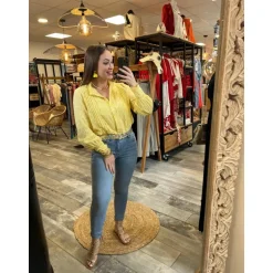 CHEMISE MAUREEN - JAUNE