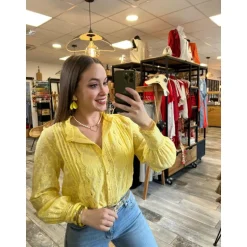 CHEMISE MAUREEN - JAUNE
