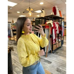 CHEMISE MAUREEN - JAUNE