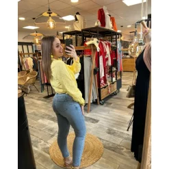 CHEMISE MAUREEN - JAUNE