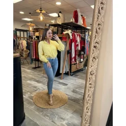 CHEMISE MAUREEN - JAUNE