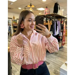 CHEMISE XANTHIA- ROSE