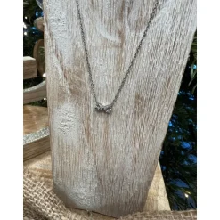 COLLIER PAPILLE - ARGENT