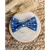 DENIM POIS BLANCS
