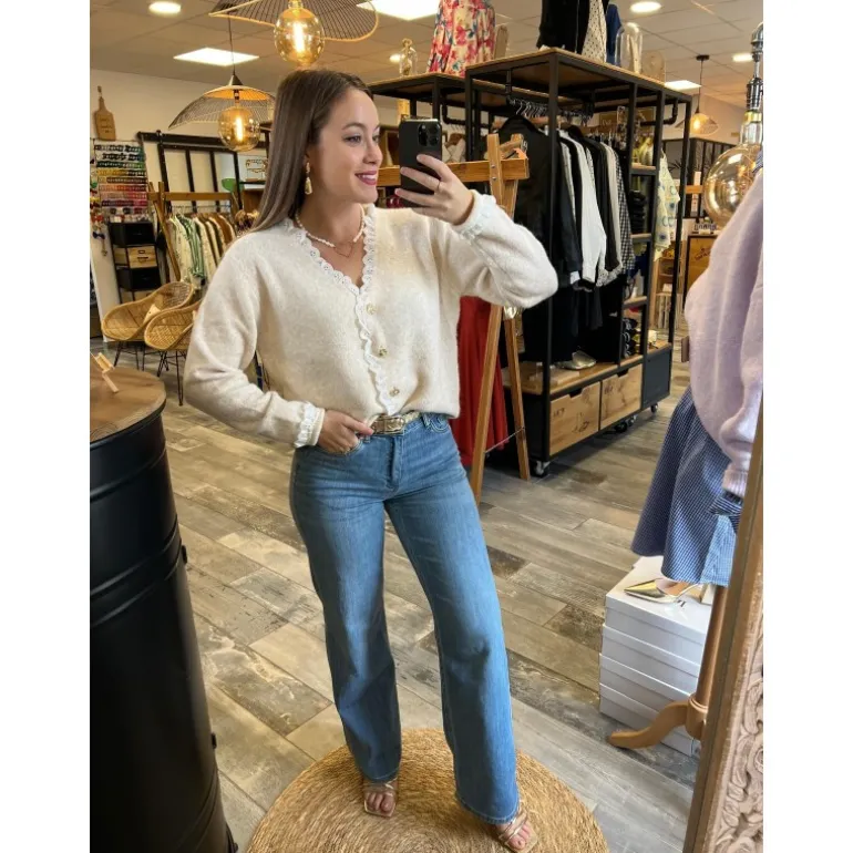 GILET CAELAN - BEIGE