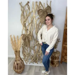 GILET CAELAN - BEIGE