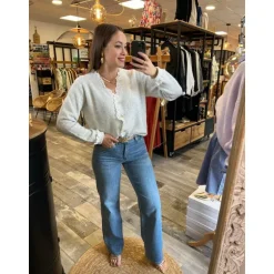 GILET CAELAN - GRIS