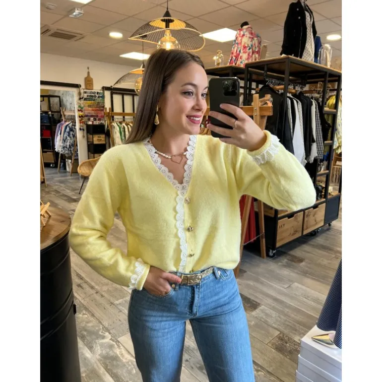 GILET CAELAN - JAUNE