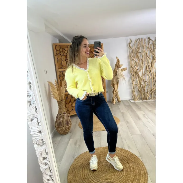 GILET CAELAN - JAUNE