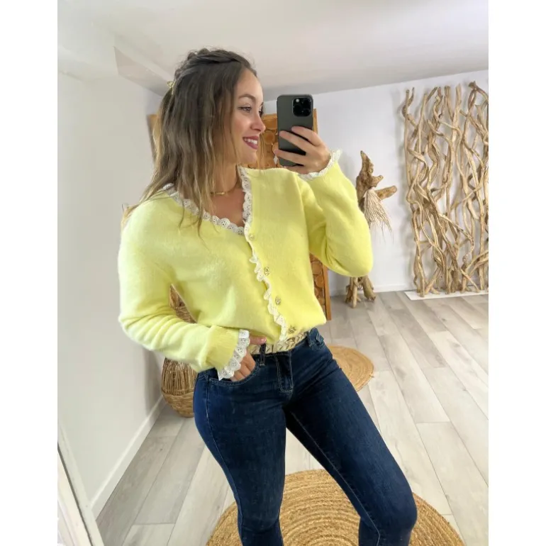 GILET CAELAN - JAUNE