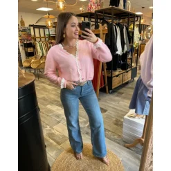 GILET CAELAN - ROSE