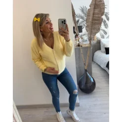 GILET YAMINI - JAUNE