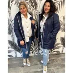 MANTEAU ZOÉ-BLEU